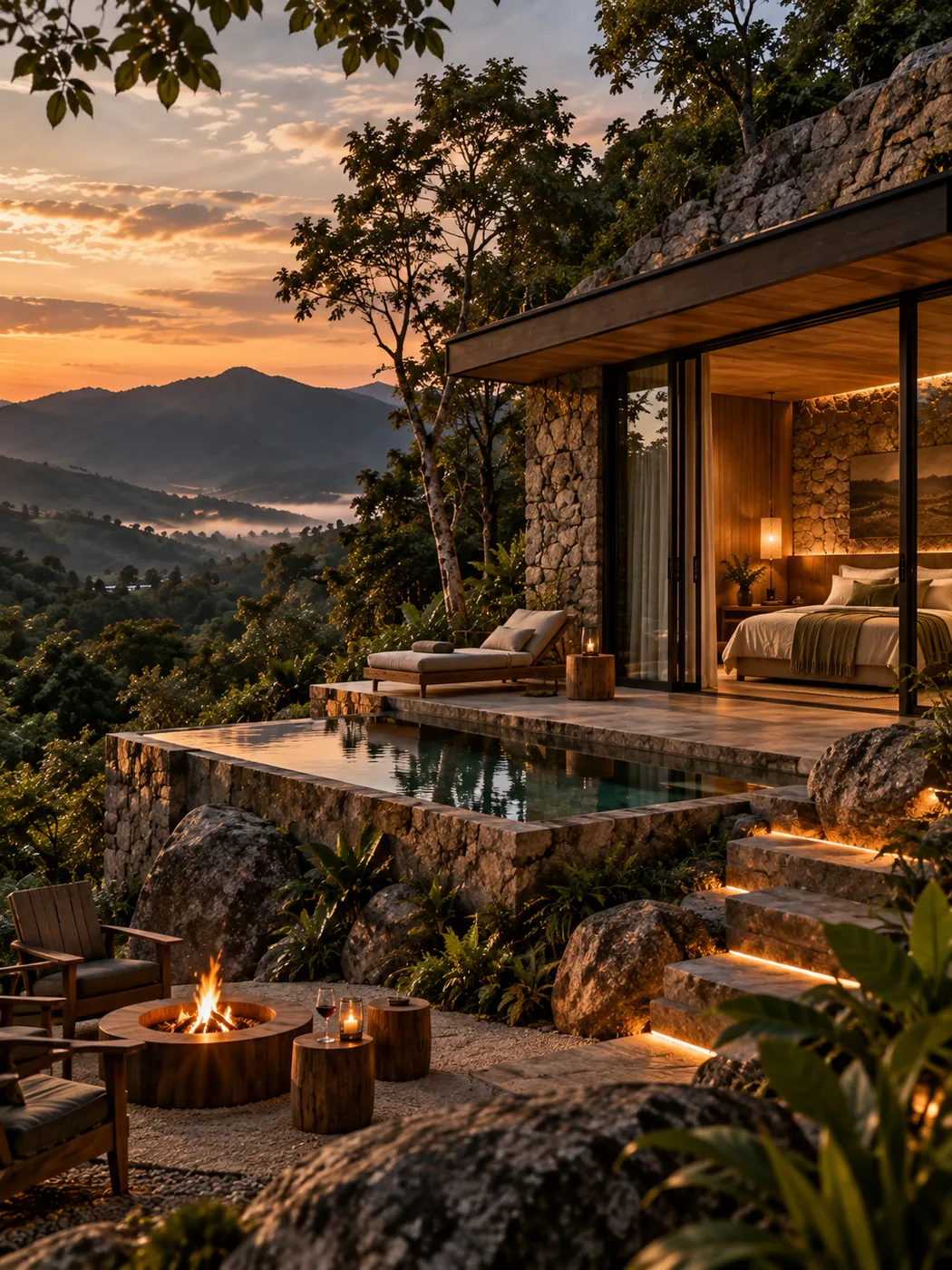 Cabana Pedra, Casa Aruá