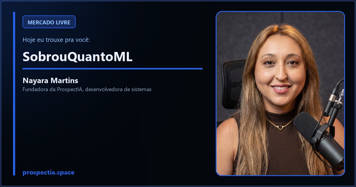 SobrouQuantoML, artigo de Nayara Martins, desenvolvedora de sistemas sob medida